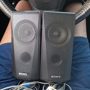 Pair Of Sony SS-TSB122 Home Theatre Speakers